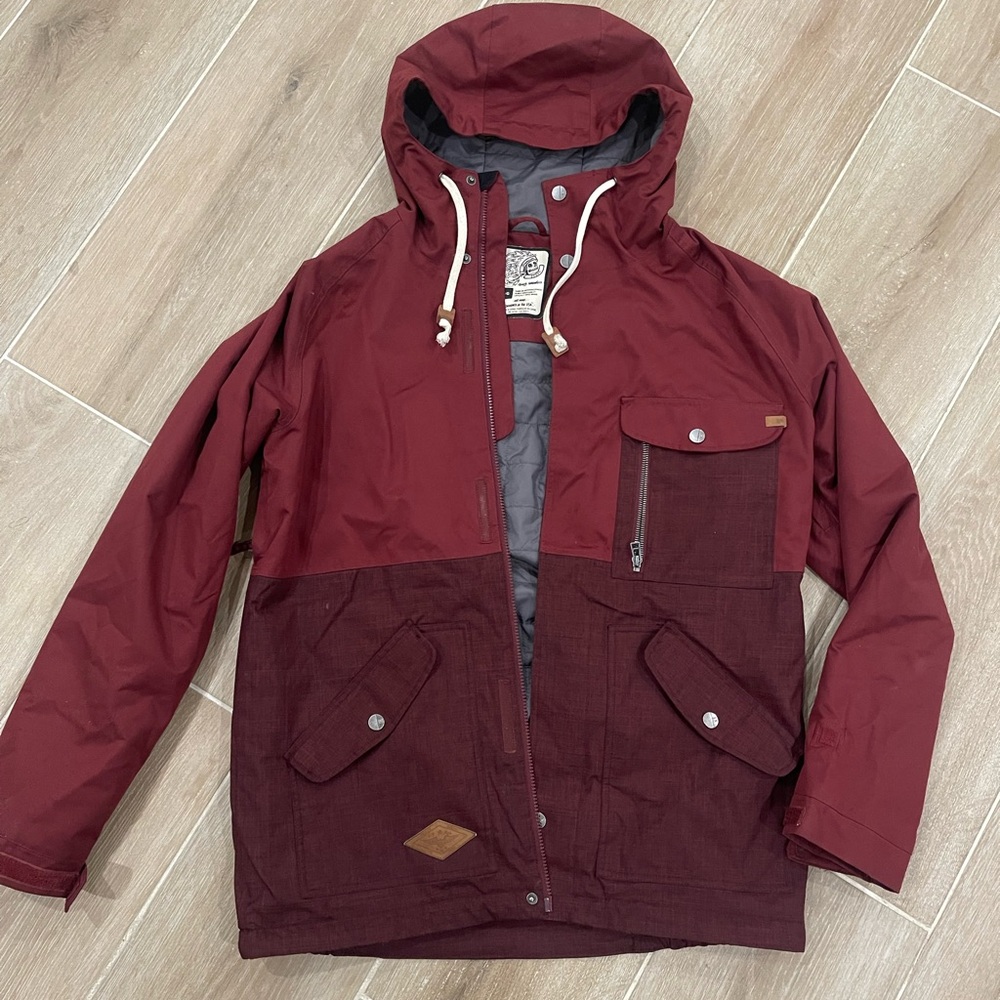 Men's L1 Premium Goods Legacy Jacket size large in color oxblood